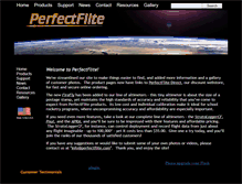 Tablet Screenshot of perfectflite.com